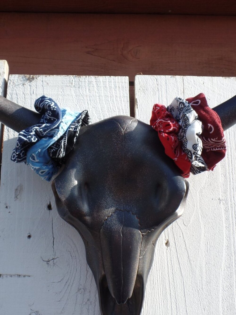 Bandana Scrunchies (1) Pick ONE - NEW!